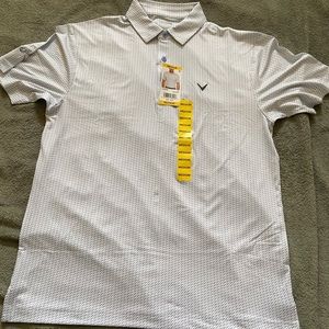 NWT Men’s Callaway Golf polo shirt M